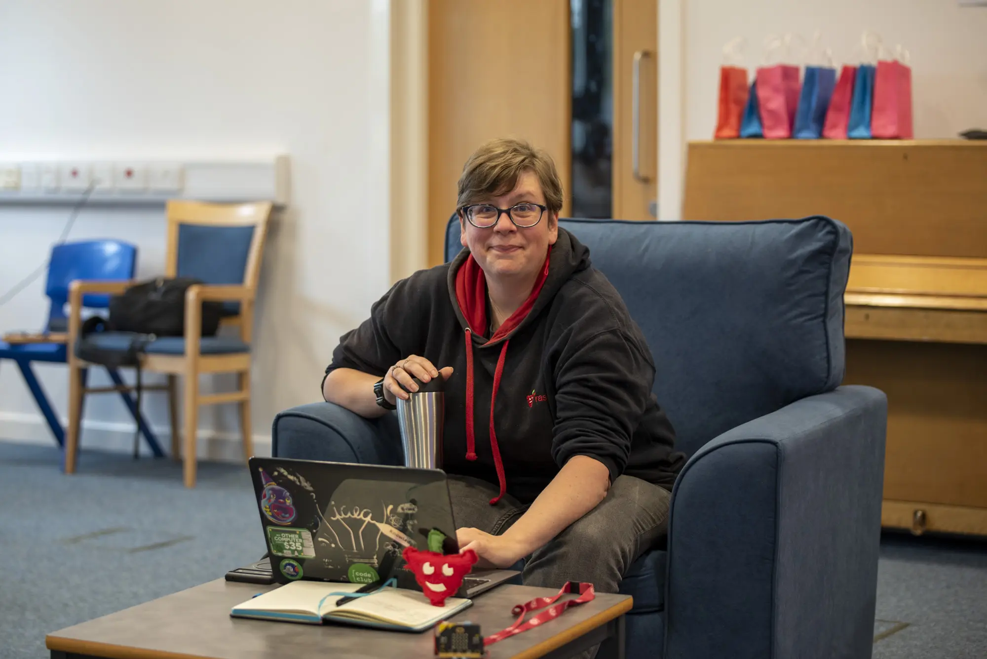 Kerry creating AI workflows.